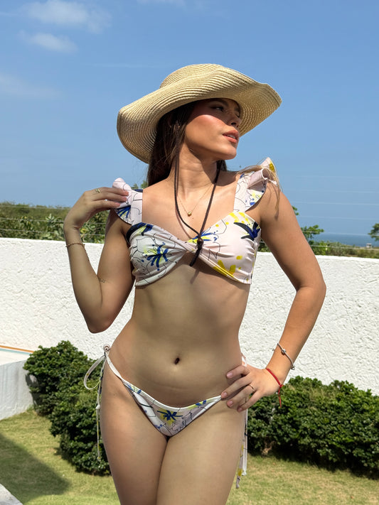 BKN PIEL FLORES AZUL